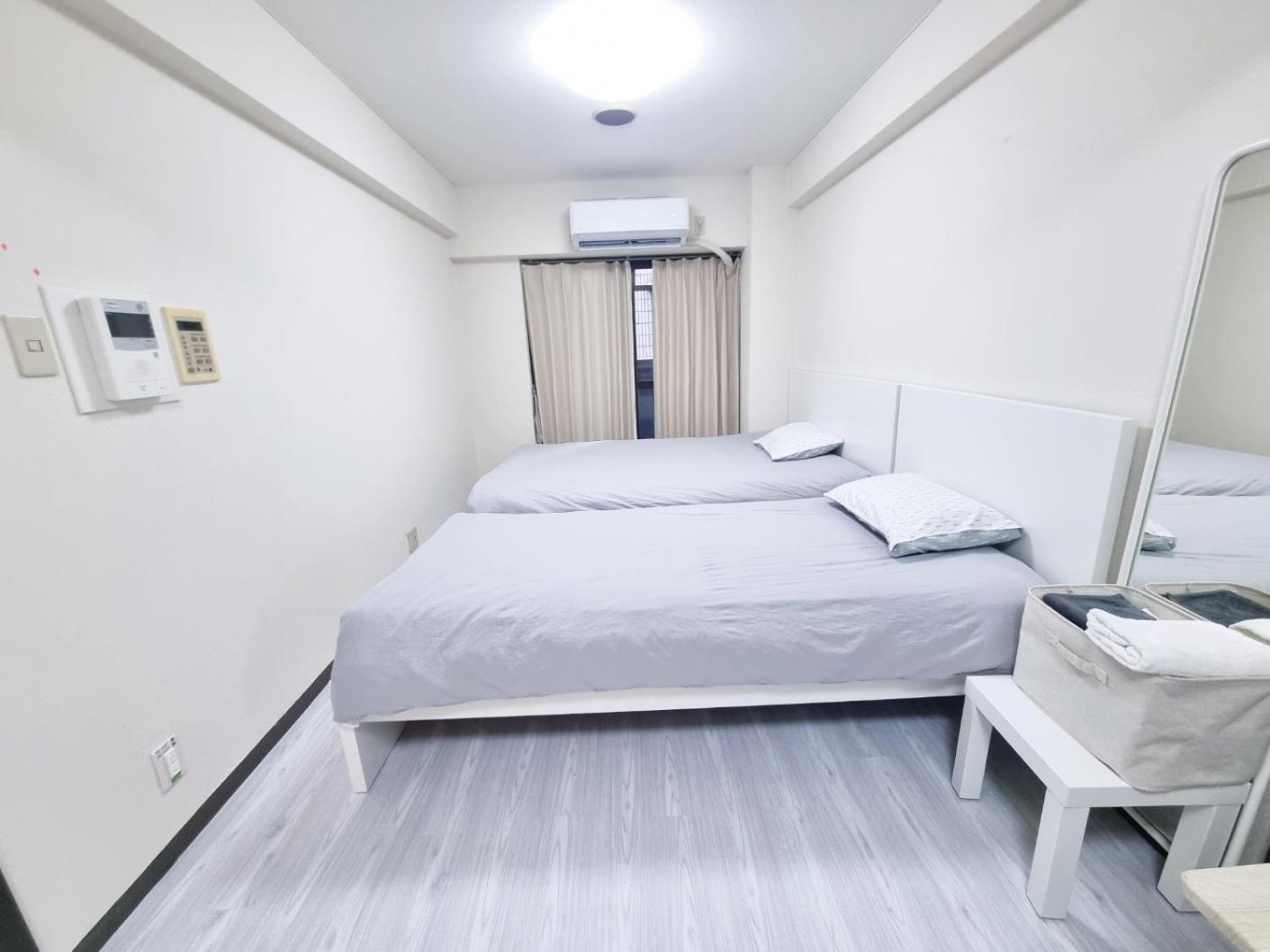 오사카 네코하우스 도톤보리점 Apartment Luaran gambar