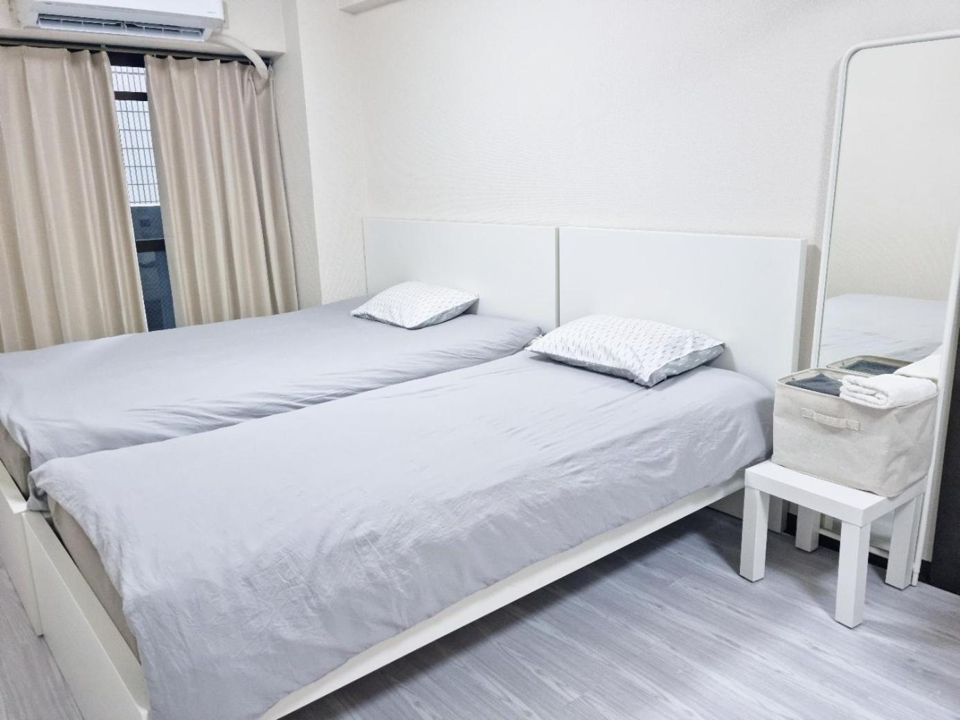 오사카 네코하우스 도톤보리점 Apartment Luaran gambar